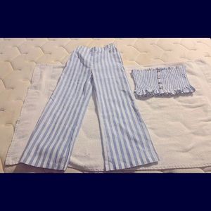 Girls size 12 romper set.